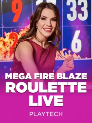 Mega Fire Blaze Roulette Live